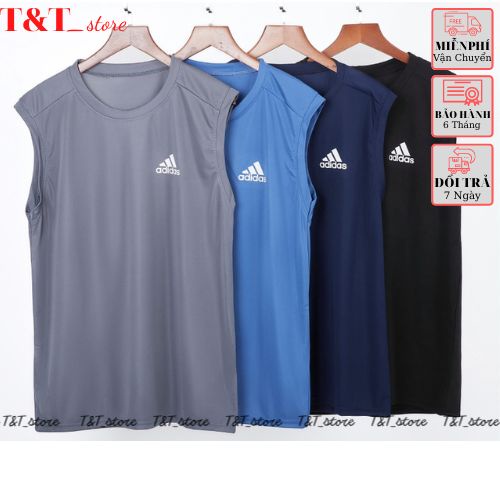 Áo thun nam, Áo ba lỗ , sát nách nam chất thun lạnh co giản 4 chiêu mền mại thấm hút mồ hôi- Men87_store