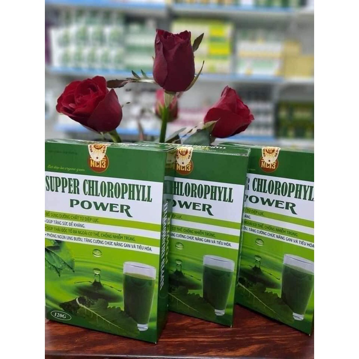 Bột Diệp Lục SUPPER CHLOROPHYLL NCT3, Sáng Da, Mát Ga.n, Giảm Cân