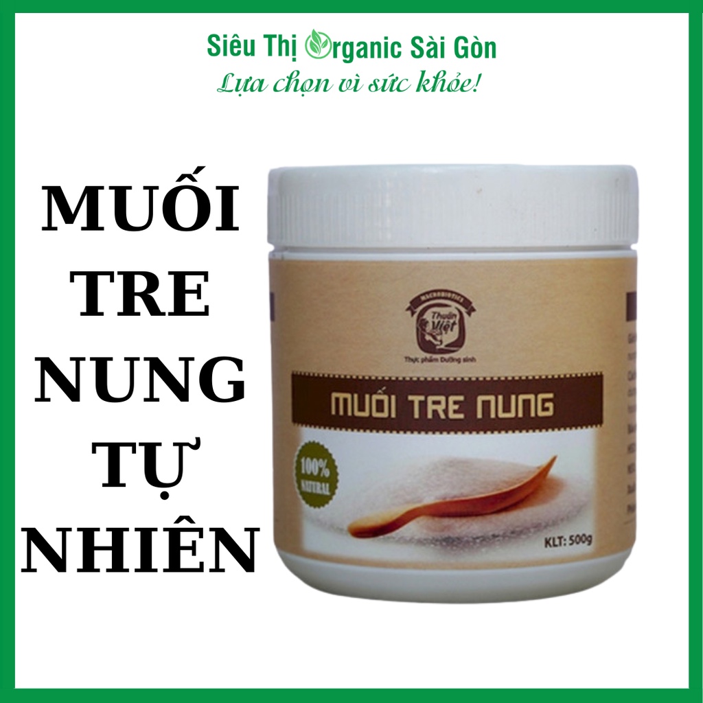 Muối tre nung Homefood - Muối khoáng biển nung trong ống tre (500gram)