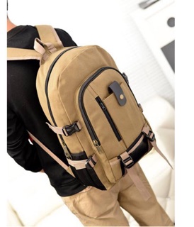 [FREESHIP❤️] Balo nam nữ du lịch vải bố 7100