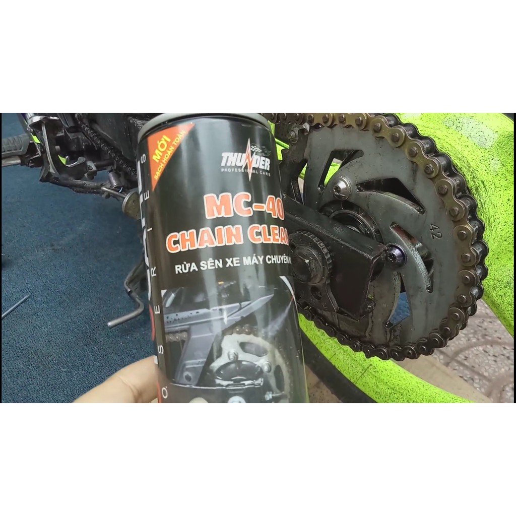 Chai vệ sinh sên Thunder MC-40 Chain Cleaner 400ml