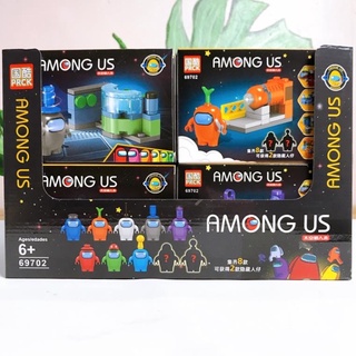 ⚡Freeship ⚡🚀🚀Lego Among Us -69702 Kẻ Mạo Danh- 💯 𝐇𝐚̀𝐧𝐠 𝐜𝐡𝐮𝐚̂̉𝐧 đ𝐞̣p