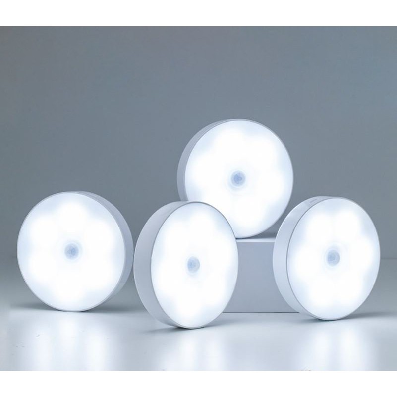 Đèn led cảm ứng tích điện sạc pin tiện lợi - Ánh sáng trắng GD34