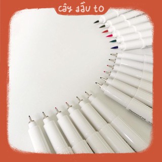 Set 6 Bút Vẽ Kỹ Thuật Marvy 4600 Nhiều Màu