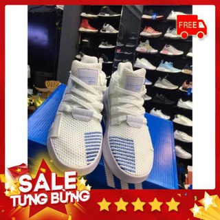[Giá Ctv + Sỉ]  Giày Thể Thao Eqt 2018 Trắng Xanh - Thái Sneaker