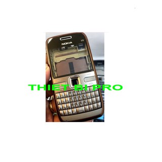 VỎ NOKIA E72 MÀU ĐỒNG ZIN