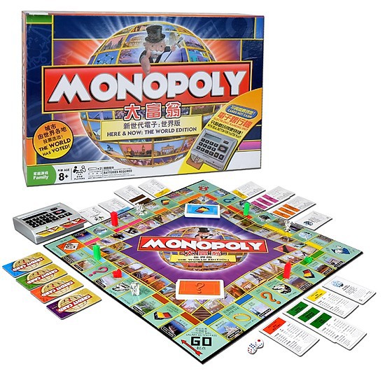 Cờ Tỷ Phú Monopoly Here & Now: The World Edition 4.8 hàng loại 1