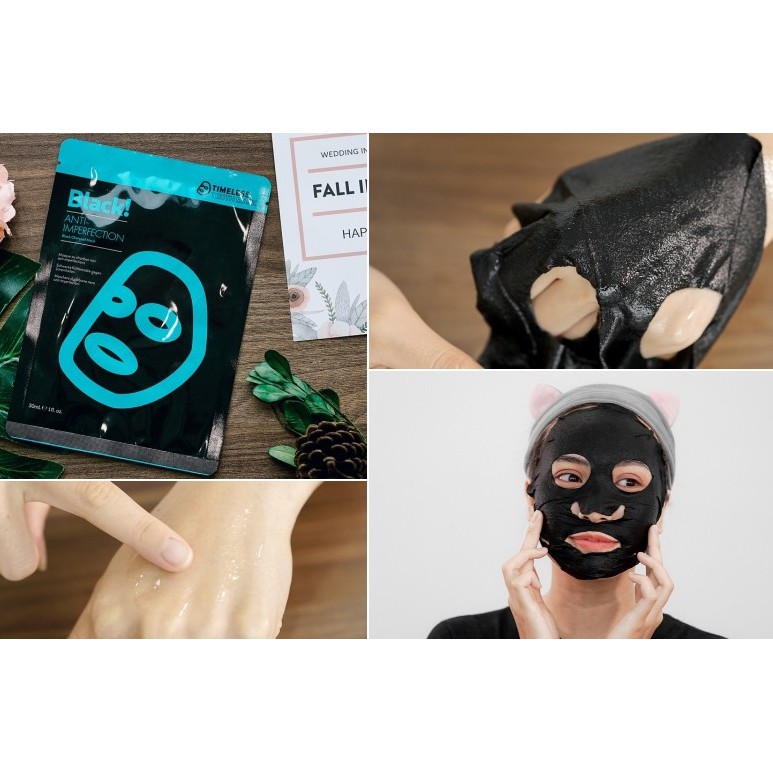 Mặt Nạ TIMELESS TRUTH MASK - Mặt Nạ Than Hoạt Tính Da Dầu Mụn