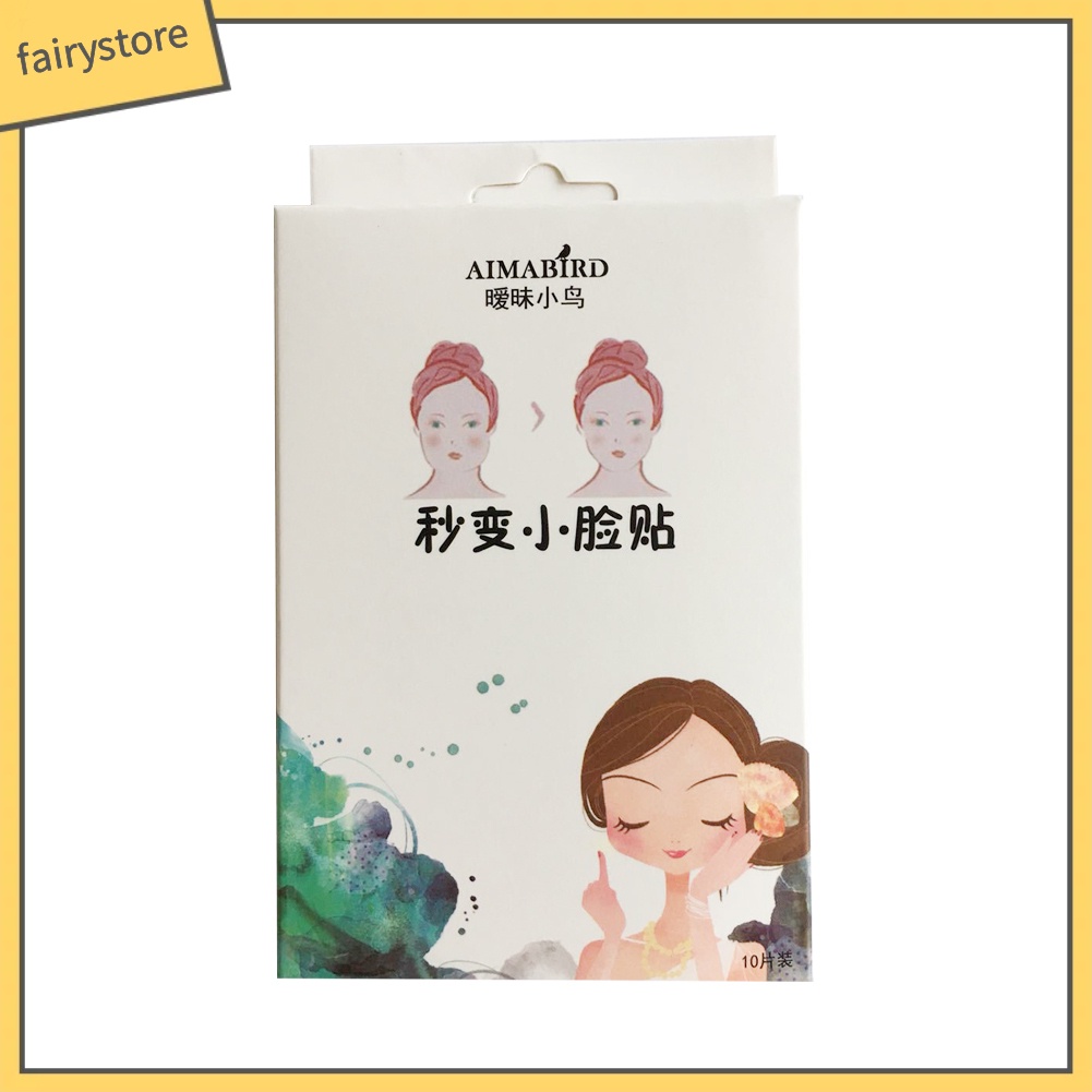 Bộ 10 miếng dán làm thon gọn cằm tiện lợi độc đáo