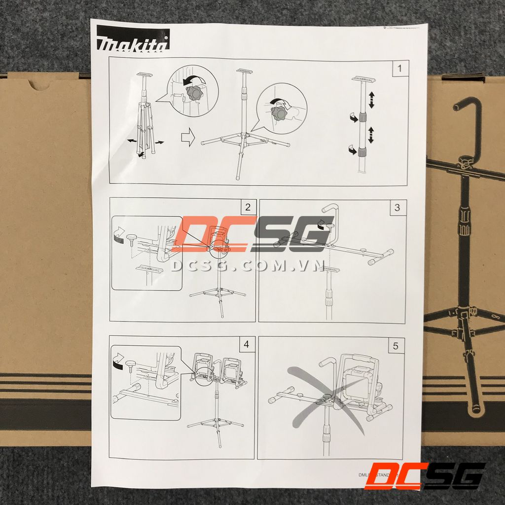 Giá đỡ 3 chân cho đèn công trường DML805 Makita GM00001381 | DCSG