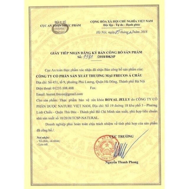 SỮA ONG CHÚA NGỌC TRINH ROYAL JELLY CHÍNH HÃNG GHB | BigBuy360 - bigbuy360.vn