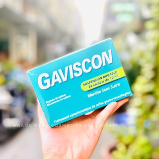 Bột trào ngược dạ dày gaviscon dạng sữa 24 gói x 10ml nội địa pháp