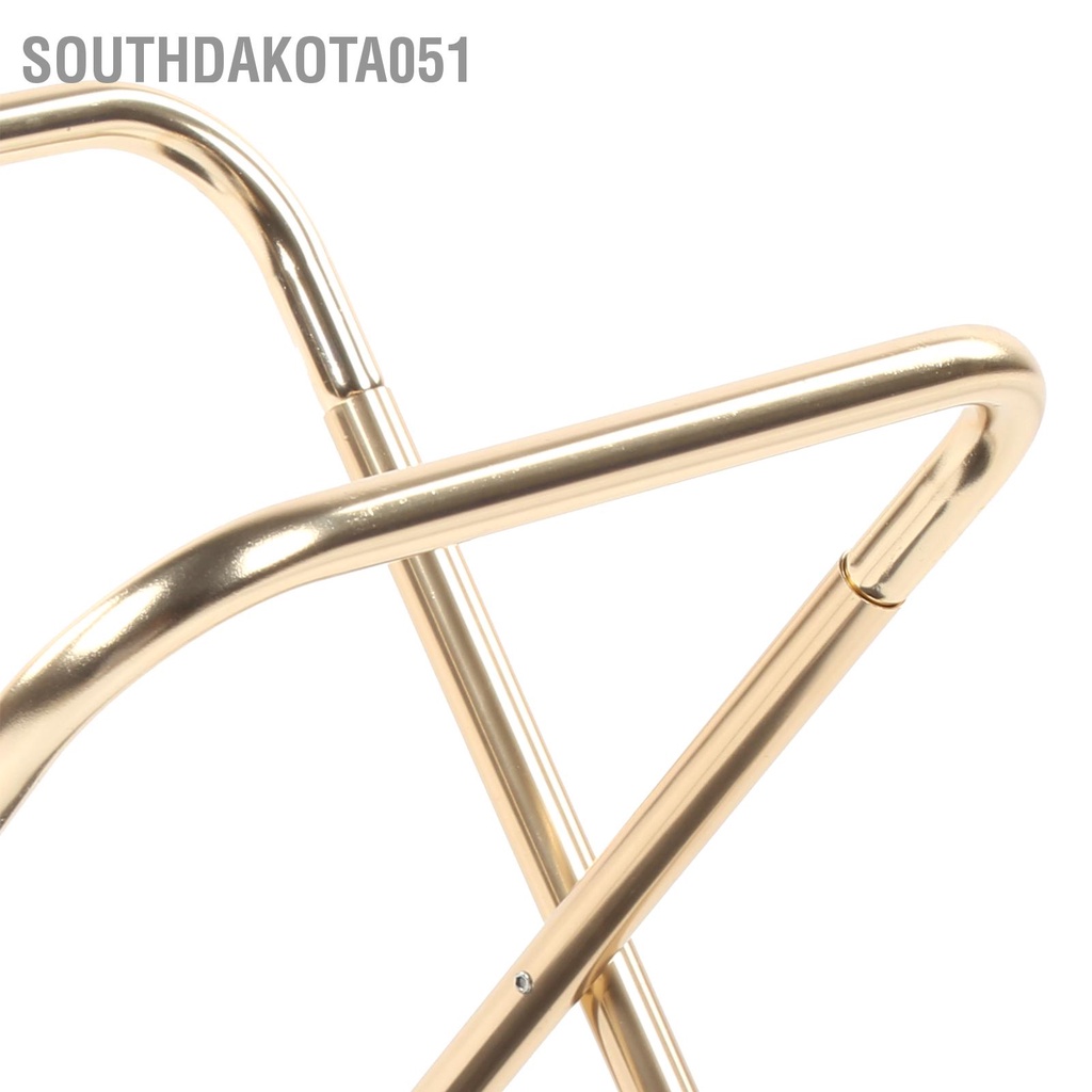 [Hàng Sẵn] Ghế gấp gọn mini di động Hợp kim nhôm ngoài trời câu cá Cắm trại【Southdakota051】