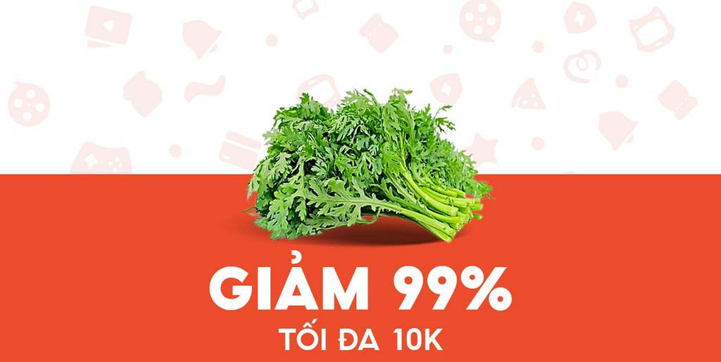 - 3 Sạch - Giảm 10K Rau Tần Ô (Gói 300Gr)