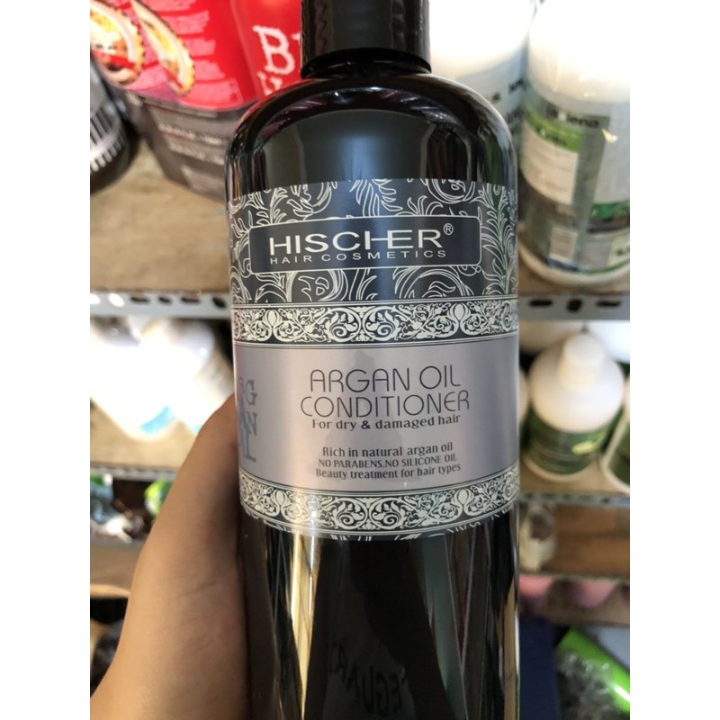 [RẺ VÔ ĐỊCH] Bộ Dầu Gội-Xả Phục Hồi Hischer Argan Oil 1000ML