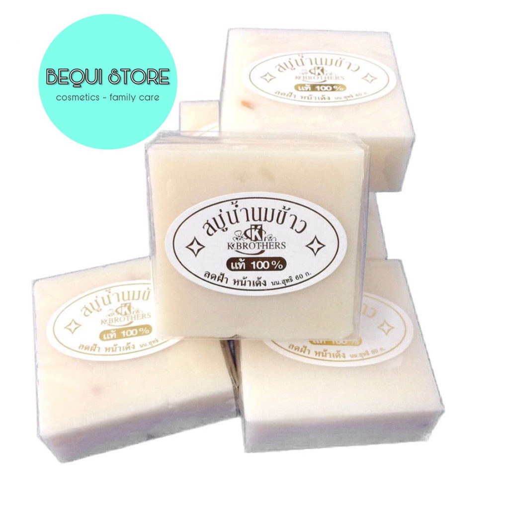 Soap xà bông Xà phòng Cám Gạo Jam Rice Milk SoapThái Lan