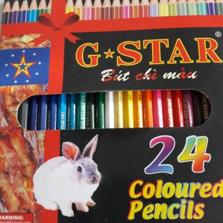 Bút chì màu 24 cây