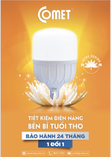 Bóng COMET Led Bulb Fighter (3W/5W/7W/9W/12W/15W/18W)