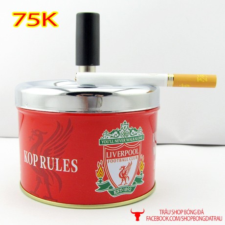 Gạt tàn thuốc lưu niệm - các câu lạc bộ bóng đá Manchester, Arsenal, Chelsea, Barca, Real, Liverpool - Trâu shop