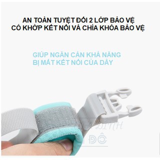 Dây đai chống lạc cho bé-Đai chống lạc dắt bé đi dạo an toàn