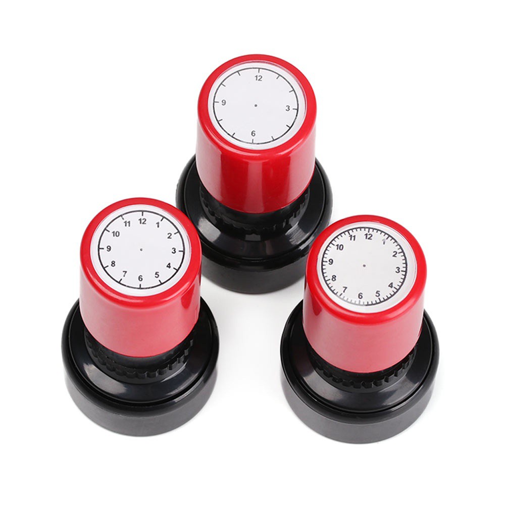 Con Dấu In Hình Đồng Hồ Dùng Dạy Học Cho Bé