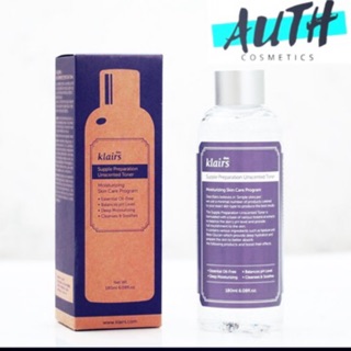 [Chính Hãng] Nước Hoa Hồng Klairs Supple Preparation Toner 180ml [Mẫu Mới]
