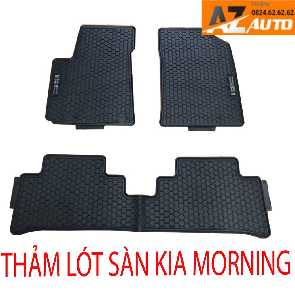 [Mã LIFEAU5SALE giảm 10% đơn 50K] Thảm lót sàn KIA Morning 2014-2022 - CAO SU ĐÚC KHÔNG MÙI ( hàng cao cấp)