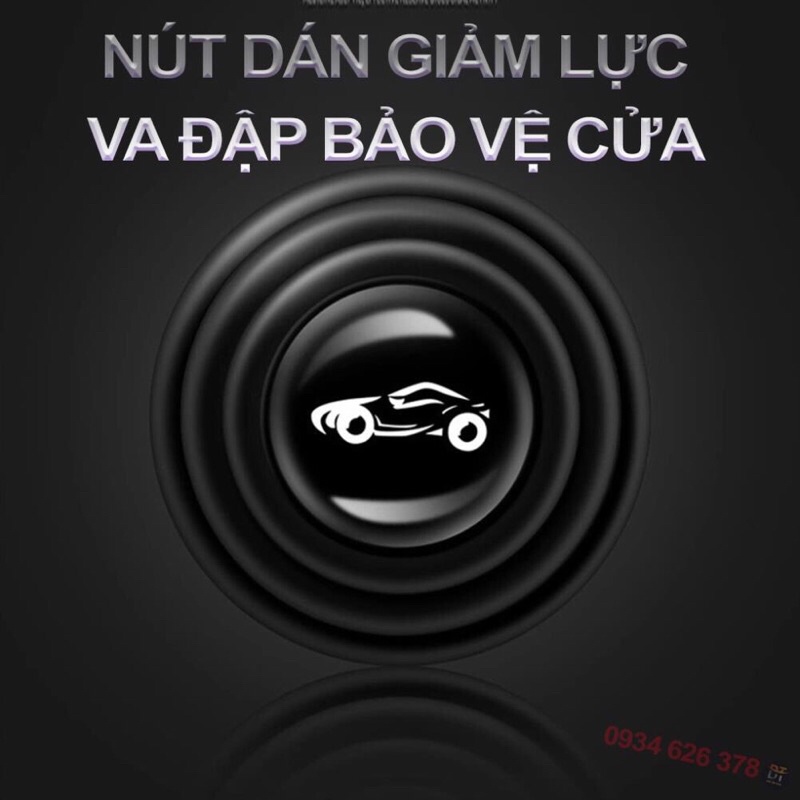 Nút giảm chấn , giảm lực đóng cửa ô tô , bộ đệm núm cao su chống va đập chống ồn cánh cửa