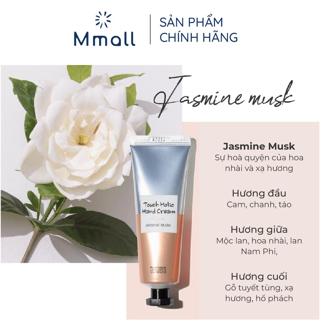 Kem dưỡng da tay Tenzero Touch Hand Cream Hàn Quốc dưỡng da tay trắng mịn dưỡng móng tay dài 50ml