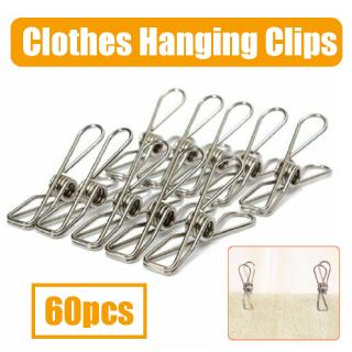 60 Móc kẹp inox treo quần áo