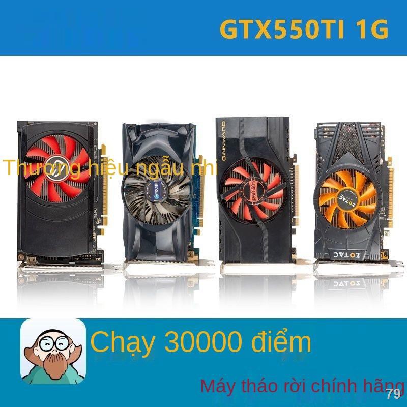 2021☒Tháo rời và ăn gà Card đồ họa game CF LOL DNF cấp thấp và trung cấp Card đồ họa độc lập GTS450 GTX550650750