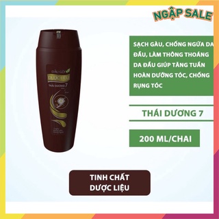 Dầu gội dược liệu Thái Dương 7 200ml