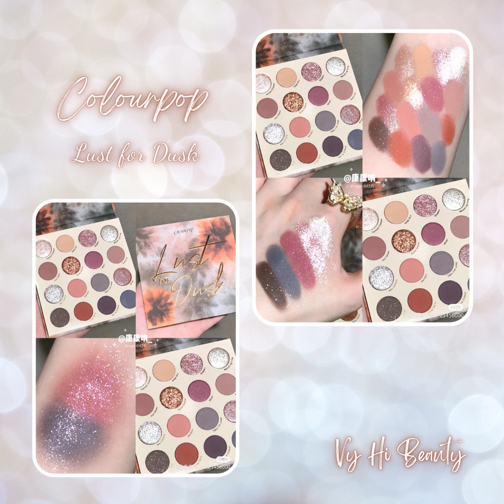 Bảng mắt Colourpop Lust For Dusk 16 ô