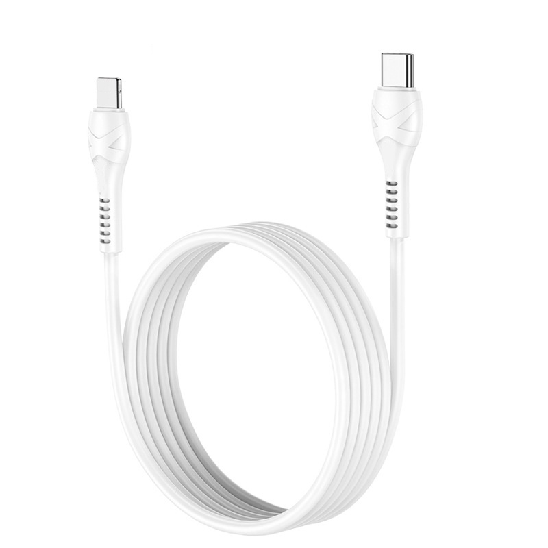 Cáp Sạc Nhanh IPPD 20W X55 Type-C to Cổng Táo Sạc Nhanh 3A, Chống Đứt Gãy