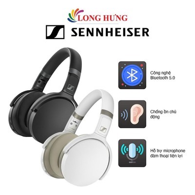 Tai nghe chụp tai Bluetooth Sennheiser HD 450BT SEBT4 - Hàng chính hãng