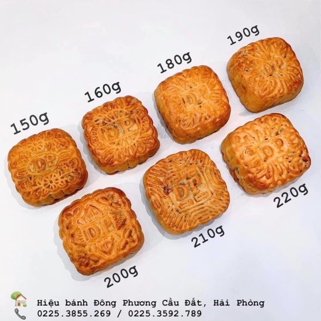 Bánh trung thu nướng dẻo Đông Phương Thương hiệu số 1 Hải Phòng