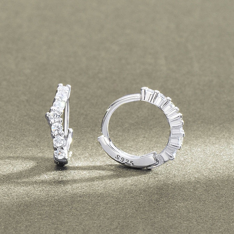 Khuyên Tai Mạ Vàng 14K Đính Đá Sang Trọng