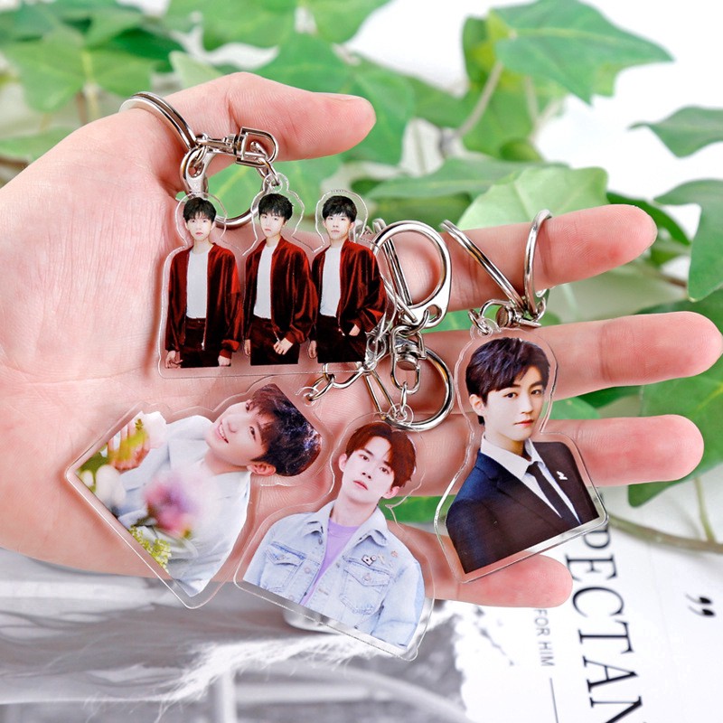 Móc khóa phong cách nhóm nhạc TFBoys