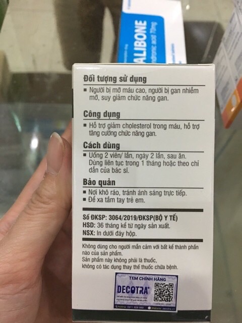 Chính hãng- Cholesen- Hạ mỡ máu, giảm gan nhiễm mỡ, men gan cao | BigBuy360 - bigbuy360.vn