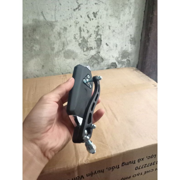 Gương chiếu hậu xe máy 5 cạnh mặt xanh chống chói thời trang. Kính hậu siêu nhân lắp các dòng xe dream wave ju si...