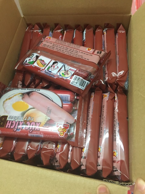 Xúc Xích Tiệt Trùng Bò/heo Vissan Gói 160g | BigBuy360 - bigbuy360.vn