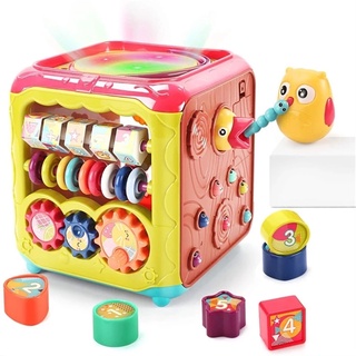 Trống Tay Đánh Nhạc HDY Giáo Dục Sớm Cho Bé Đồ chơi thông minh Hộp nhạc đa năng cho bé tặng