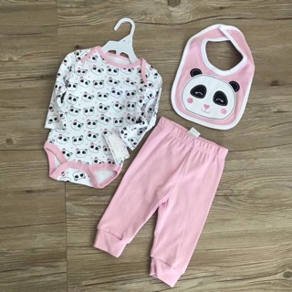 Set body 3 món bé trai bé gái