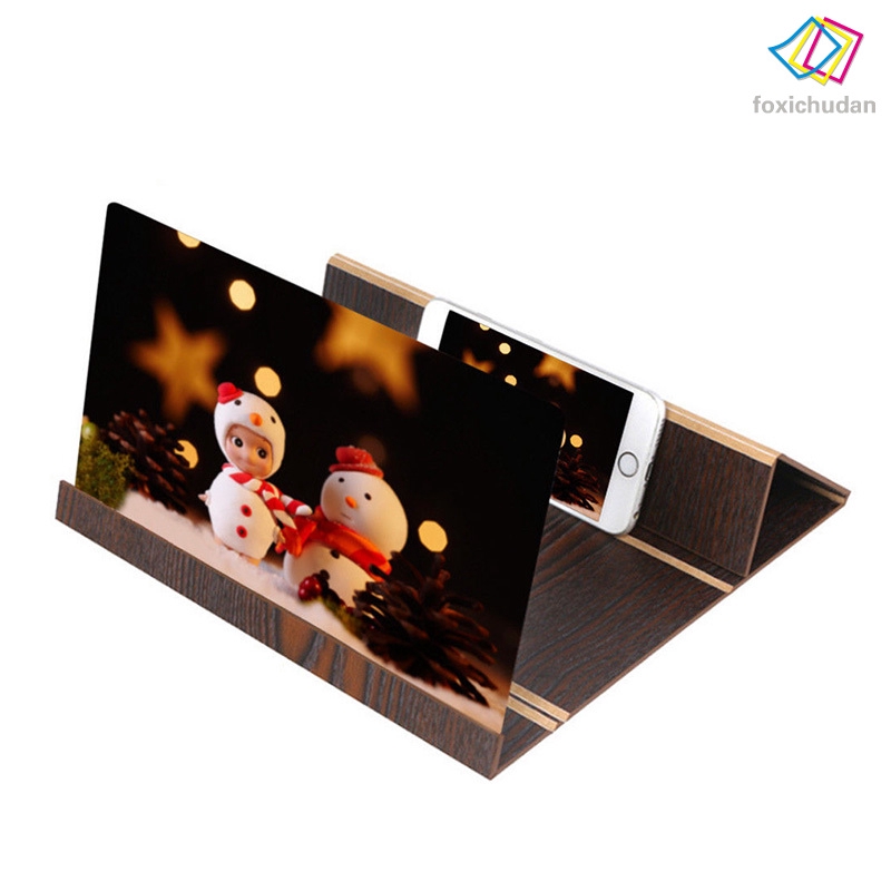 Giá Đỡ Phóng Đại Màn Hình Điện Thoại 12 Inch 3d Hd Có Thể Gấp Gọn