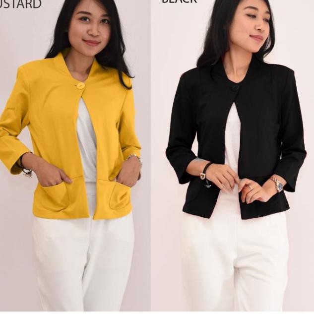 Áo Khoác Blazer Thời Trang Sang Trọng - 0313 Jasmine Xl W8N1 Nk321