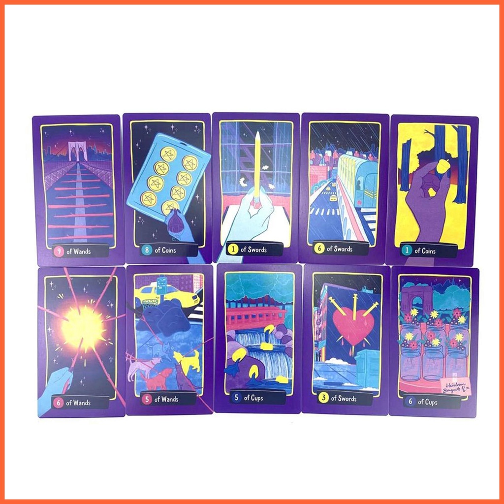 Bộ Thẻ Bài Tarot Thành Phố Nửa Đêm Độc Đáo Cho Gia Đình