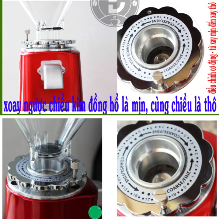 Máy xay cà phê chuyên dụng thương hiệu cao cấp L-Beans SD-919L - Công suất: 200W - Hàng Nhập Khẩu (Bảo hành 1 năm)