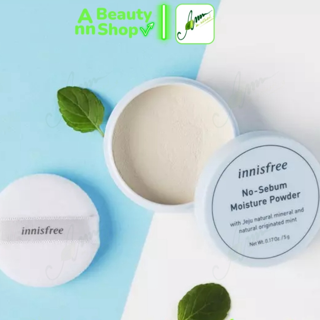 Phấn phủ dạng bột No Sebum Powder Innisfree