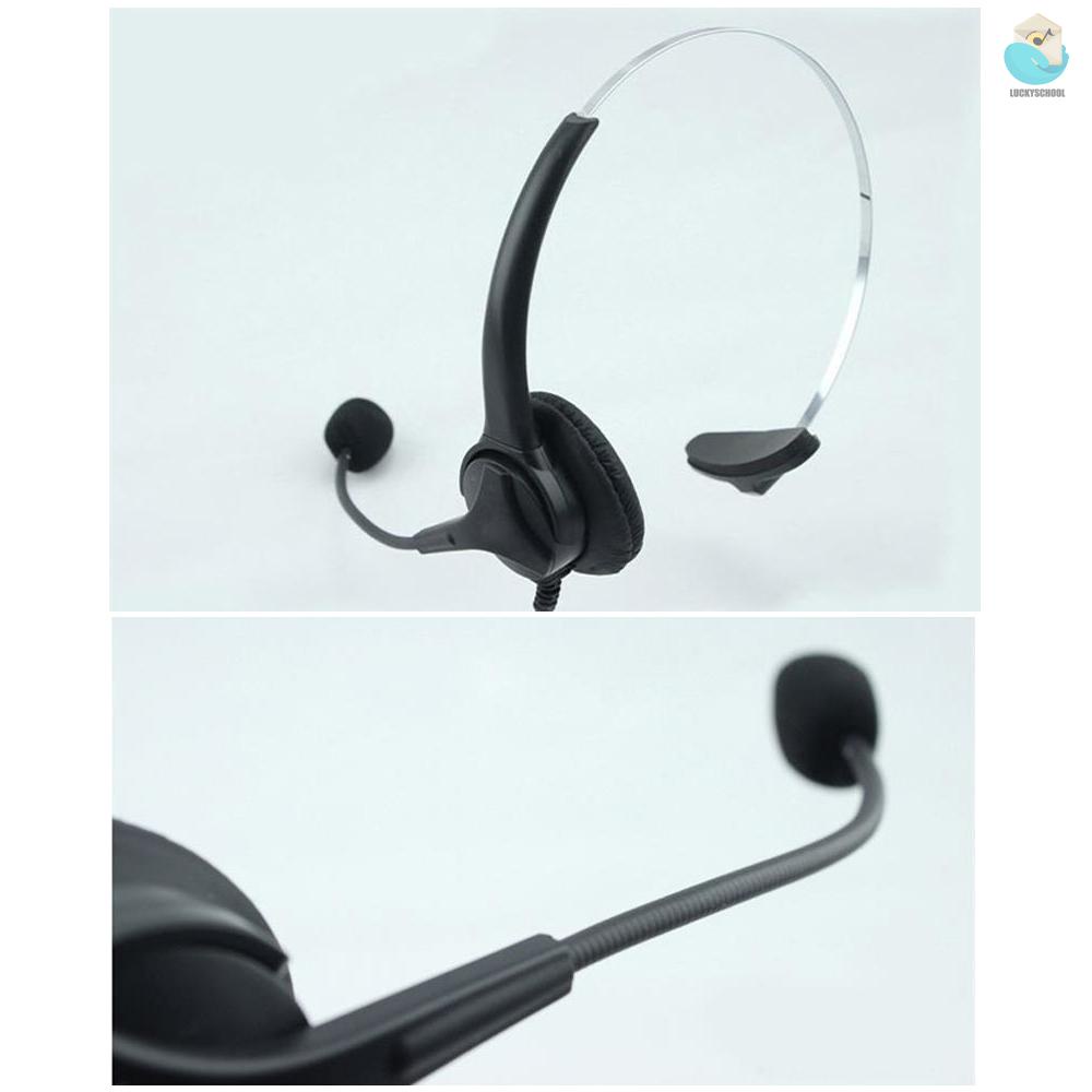 Tai Nghe Chụp Tai Cổng Usb Một Mặt Có Thể Điều Chỉnh Âm Lượng Kèm Micro Tiện Dụng Cho Văn Phòng / Máy Tính / Laptop | BigBuy360 - bigbuy360.vn