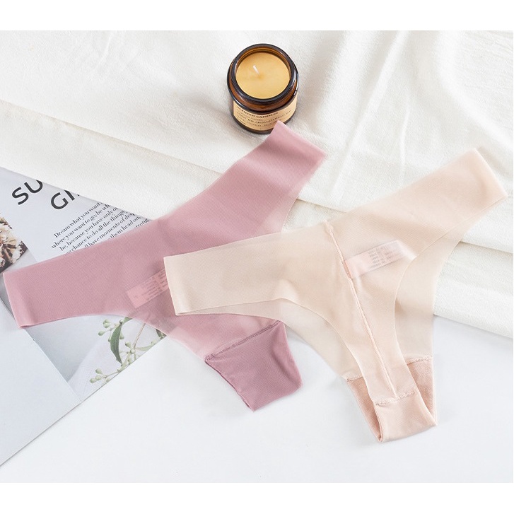 Quần lọt khe nữ voan lạnh tàng hình siêu nhẹ siêu mát chống hằn 9075